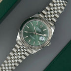 Datejust Green Dial Jubilee Bracelet 41mm